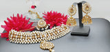 Adorn Yourself With High Quality Latest Designer Indian Kundan Choker Necklace Set