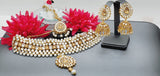 Adorn Yourself With High Quality Latest Designer Indian Kundan Choker Necklace Set