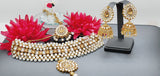 Adorn Yourself With High Quality Latest Designer Indian Kundan Choker Necklace Set