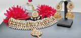 Adorn Yourself With High Quality Latest Designer Indian Kundan Choker Necklace Set