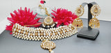Adorn Yourself With High Quality Latest Designer Indian Kundan Choker Necklace Set
