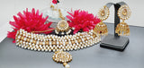 Adorn Yourself With High Quality Latest Designer Indian Kundan Choker Necklace Set
