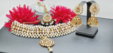 Adorn Yourself With High Quality Latest Designer Indian Kundan Choker Necklace Set