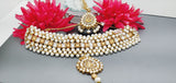 Adorn Yourself With High Quality Latest Designer Indian Kundan Choker Necklace Set