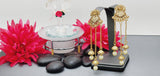 Boutique Piece Latest Designer High Quality Collection In Indian Kundan Drop Earrings Set