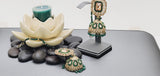 Modish High Quality Latest Artistic Design In Indian Kundan Jhumka Tikka Earrings Set