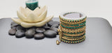 Modish High Quality Latest Artistic Design In Indian Kundan Jhumka Tikka Earrings Set