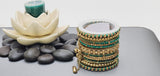 Modish High Quality Latest Artistic Design In Indian Kundan Jhumka Tikka Earrings Set