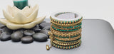Modish High Quality Latest Artistic Design In Indian Kundan Jhumka Tikka Earrings Set