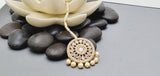 Extremely Incredible High Quality Latest Artistic Design Indian Kundan Jhumka Tikka Earrings Set