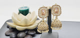 Most Trendy Superior Quality Latest Designer Collection In Indian Kundan Jhumka Tikka Earrings Set