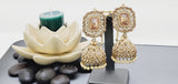 Most Trendy Superior Quality Latest Designer Collection In Indian Kundan Jhumka Tikka Earrings Set