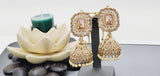 Most Trendy Superior Quality Latest Designer Collection In Indian Kundan Jhumka Tikka Earrings Set