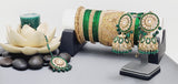 Ravishing High Quality Latest Collection In Indian Kundan Jhumka Tikka Earrings Set