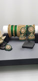 Ravishing High Quality Latest Collection In Indian Kundan Jhumka Tikka Earrings Set