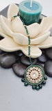 Ravishing High Quality Latest Collection In Indian Kundan Jhumka Tikka Earrings Set