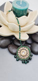 Ravishing High Quality Latest Collection In Indian Kundan Jhumka Tikka Earrings Set