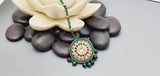 Ravishing High Quality Latest Collection In Indian Kundan Jhumka Tikka Earrings Set