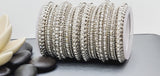 Extremely Incredible High Quality Latest Designer Collection In Indian Silver Full Bangles Set