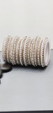 Extremely Incredible High Quality Latest Designer Collection In Indian Silver Full Bangles Set