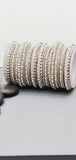 Extremely Incredible High Quality Latest Designer Collection In Indian Silver Full Bangles Set
