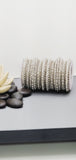 Extremely Incredible High Quality Latest Designer Collection In Indian Silver Full Bangles Set