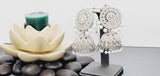 Designer Most Trendy High Quality Latest Beautiful Collection In Indian Kundan Jhumka Tikka Earrings Set