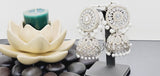 Designer Most Trendy High Quality Latest Beautiful Collection In Indian Kundan Jhumka Tikka Earrings Set