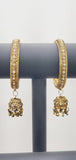Stylish High Quality Latest Elegant Collection In Indian Latkan Jhumki  Kundan Polki Kangan Bangles Set
