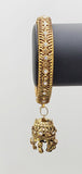 Stylish High Quality Latest Elegant Collection In Indian Latkan Jhumki  Kundan Polki Kangan Bangles Set