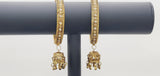 Stylish High Quality Latest Elegant Collection In Indian Latkan Jhumki  Kundan Polki Kangan Bangles Set