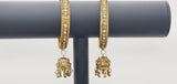 Stylish High Quality Latest Elegant Collection In Indian Latkan Jhumki  Kundan Polki Kangan Bangles Set