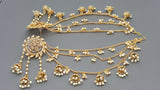 A Heart Winning Latest High Quality Designer collection In Indian Bollywood Durable Kundan Pearl Drop Earrings Set