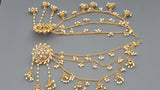 A Heart Winning Latest High Quality Designer collection In Indian Bollywood Durable Kundan Pearl Drop Earrings Set