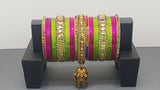 Indian Bollywood Party wear Custom Made Full Bangles Set