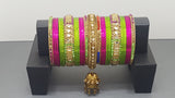 Indian Bollywood Party wear Custom Made Full Bangles Set