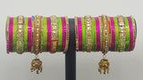 Indian Bollywood Party wear Custom Made Full Bangles Set