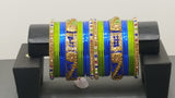Trendy  Indian Bollywood Custom Made Full Bangles Set