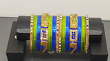 Trendy  Indian Bollywood Custom Made Full Bangles Set