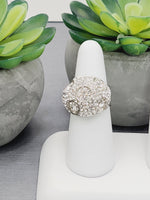"Silver Splendor: An Exquisite Elegance Ring"