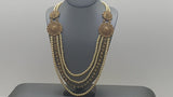 Incredible Party Wear Pearls Badge Rani Har Necklace Set