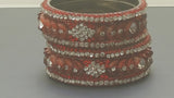 Durable Indian Party Wear Bangle (Kangan) Bracelets Set.