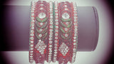 Very Elegant Indian Party Wear Bangle (Kangan) Bracelets Set.