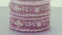 Stunning Party Wear Bangle (Kangan) Bracelets Set.