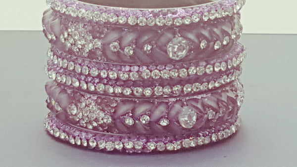 Stunning Party Wear Bangle (Kangan) Bracelets Set.