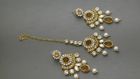 Stunning Indian Bollywood style Jewellery choker Necklace set.