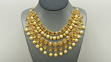 Stylish Indian Bollywood 3 Layer Choker Necklace Set.