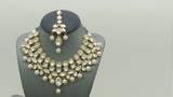 Designer Indian Bollywood Jewelry Choker Necklace Set.