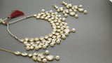 Designer Indian Bollywood Jewelry Choker Necklace Set.