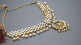 Beautiful Indian Bollywood Kundan Choker Necklace Set.